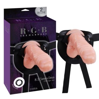 8.5"" JAMES DEEN Strap-On