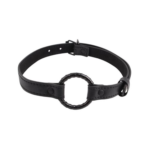 Black Metal O-ring Gag