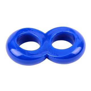 Duo Cock 8 Ball Ring - Blue