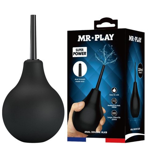 MR PLAY - ANAL DOUCHE BLKC (224 ml)