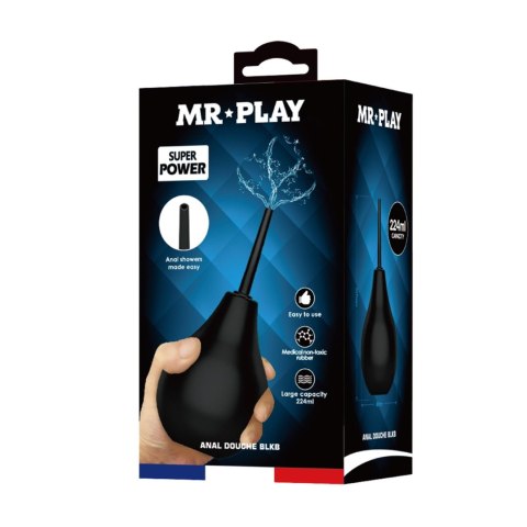 MR PLAY - ANAL DOUCHE BLKC (224 ml)