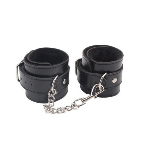 Obey Me Leather Ankle Cuffs