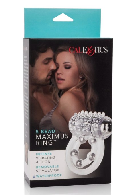 4 Bead Maximus Ring Transparent