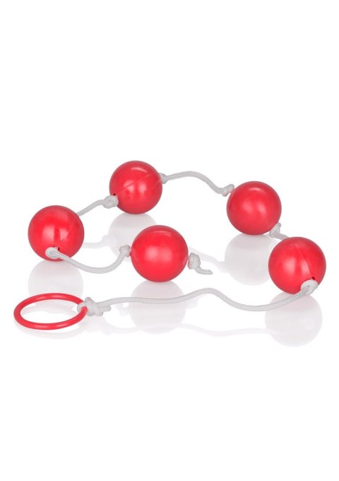 Large Anal Beads Red