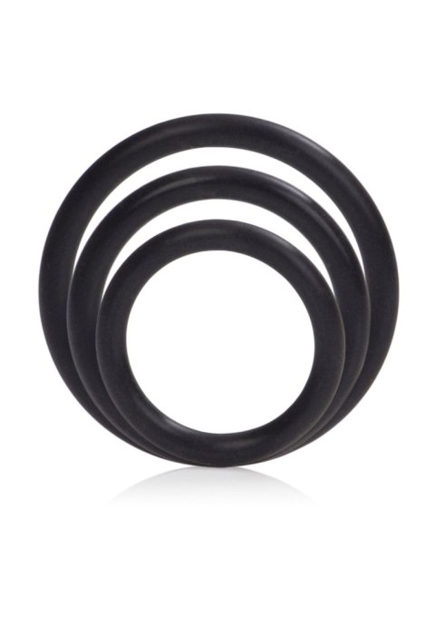 Silicone Support Rings Black