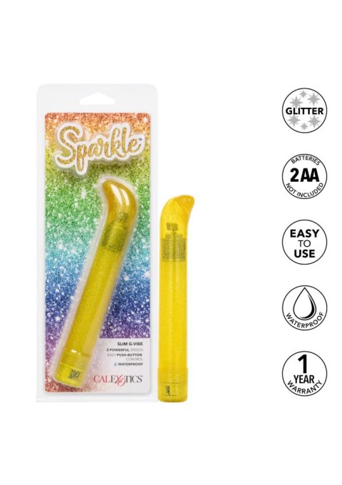 Sparkle Slim G-Vibe Yellow