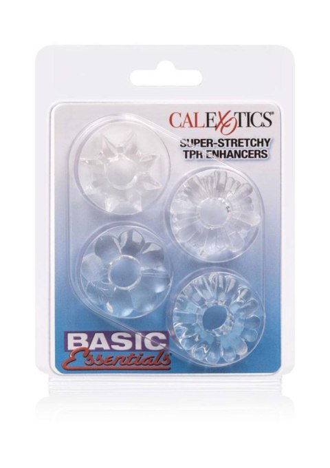 Basic Essentials 4 Pack Transparent