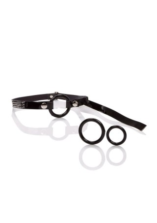 Open Ring Gag Black