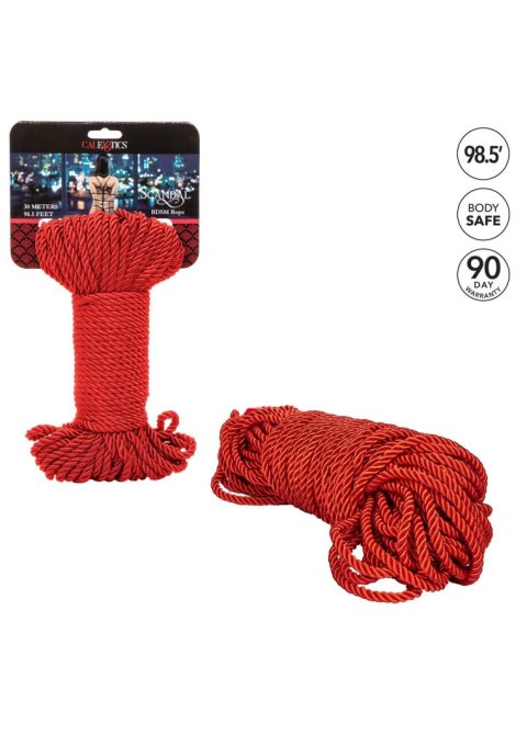 Scandal BDSM Rope 30M Red