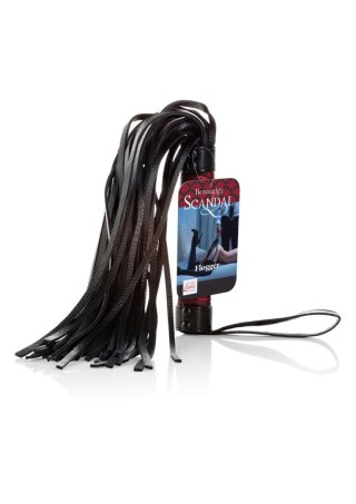 Scandal Flogger With Tag Black