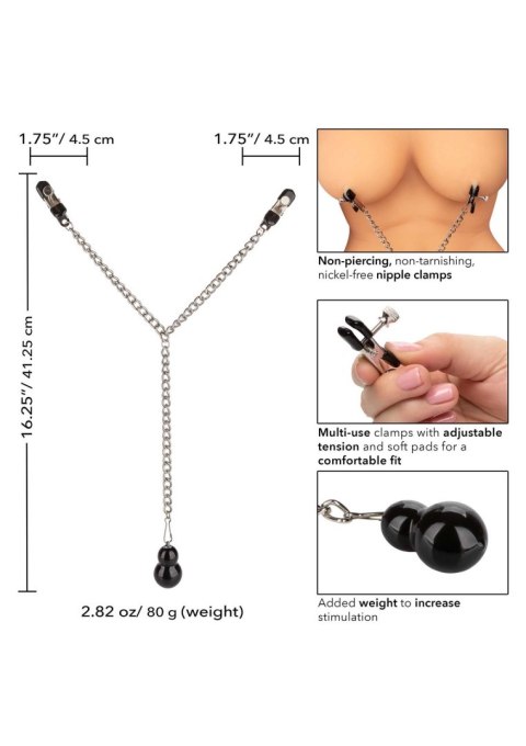 Weighted Nipple Clamps Metal