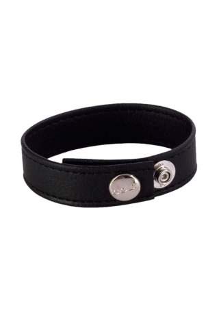 COLT Leather C/B Strap 3-snap Black