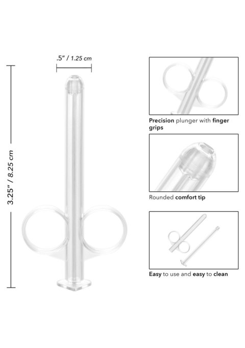 Lube Tube 2 Pcs Transparent