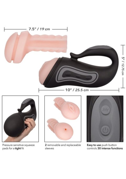 Rechargeable Grip-N-Stroke Black