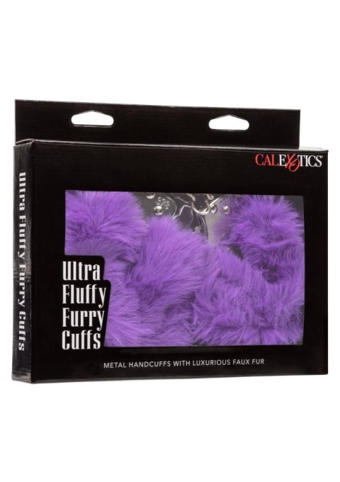 Ultra Fluffy Furry Cuffs Purple