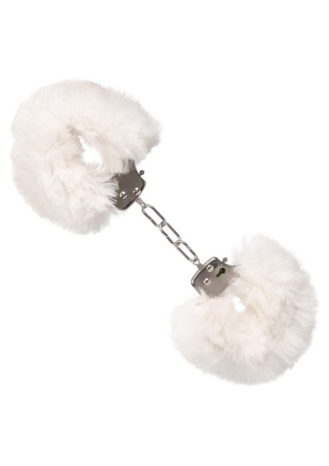 Ultra Fluffy Furry Cuffs White