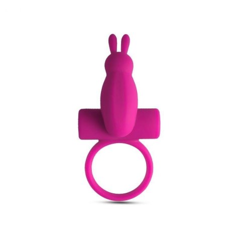 Anello fallico vibrante con rabbit Pink