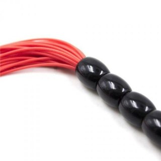 Pejcz-Frusta a frange Several Flogger red