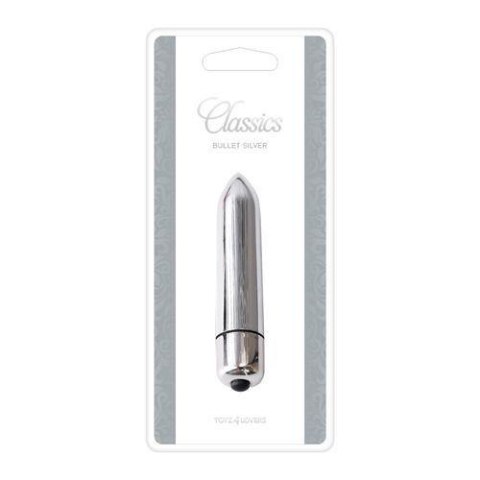 Wibrator-VIBRATORE BULLET CLASSICS SILVER