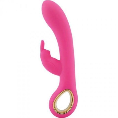 Wibrator-VIBRATORE RABBIT HANDY RISCALDANTE RABBIT GRIP HOT PINK