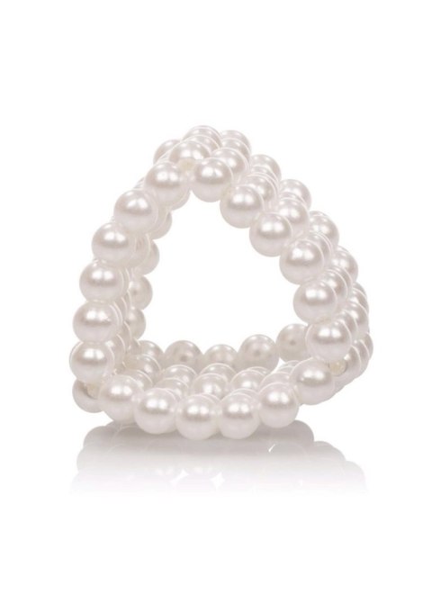 Pearl Stroker Beads Small White