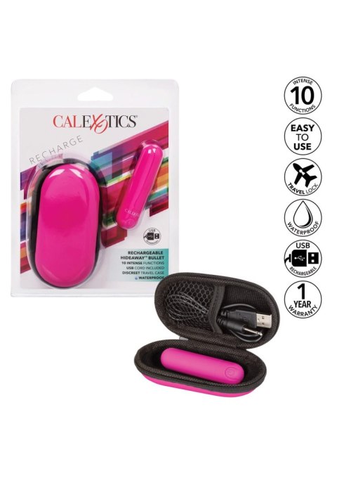 Rechargeable Hideaway Bullet Pink