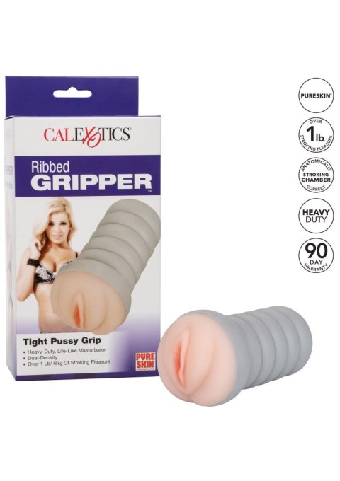 Ribbed Gripper Tight Pussy Light skin tone