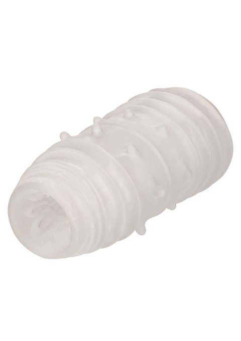 Boundless Ribbed Stroker Transparent