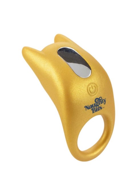 Horny AF Vibrating Cock Ring Yellow