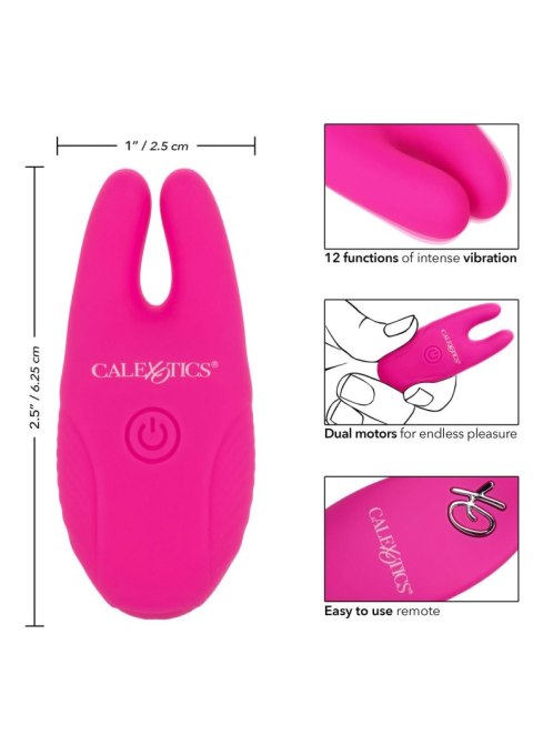 Silicone Remote Nipple Clamps Pink