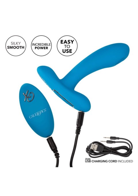 Silicone Remote Puls Pleaser Blue