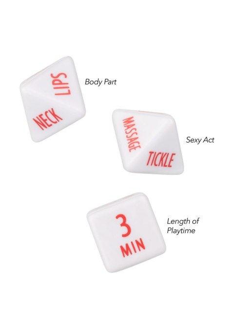 Tempt & Tease Dice White