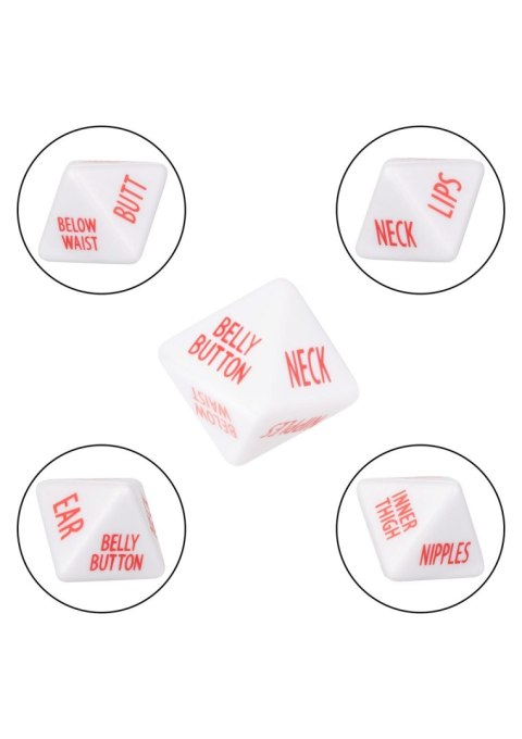 Tempt & Tease Dice White