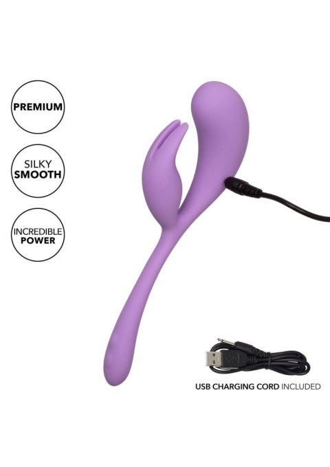 Liquid Silicone Dual Flicker Purple