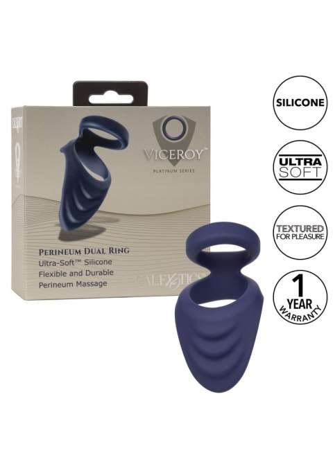 Viceroy Perineum Dual Ring Blue