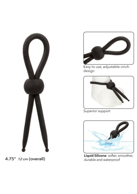 Silicone Lasso Black