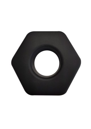 Soft Silicone Hunk C-Ring Black