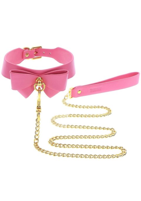 Collar and Leash Pink