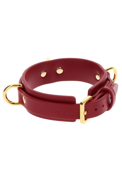 D-Ring Collar Deluxe Red