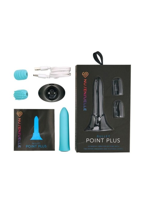 Point Plus Bullet Blue