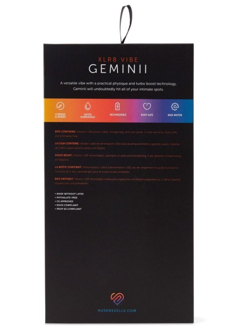 Sensuelle Geminii XLR8 Violet