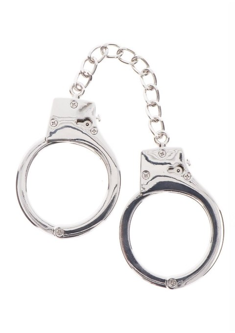 Silver Plated BDSM Handcuffs Silver