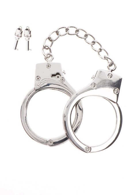 Silver Plated BDSM Handcuffs Silver