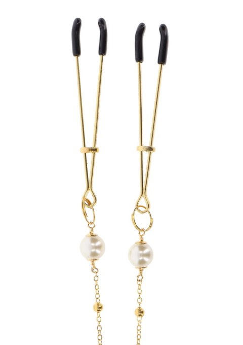 Tweezers Pearl & Deluxe Chain Gold