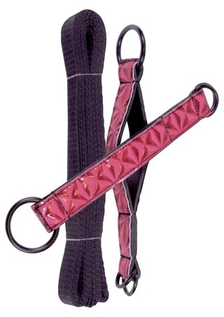 Bed Restraint Straps Pink