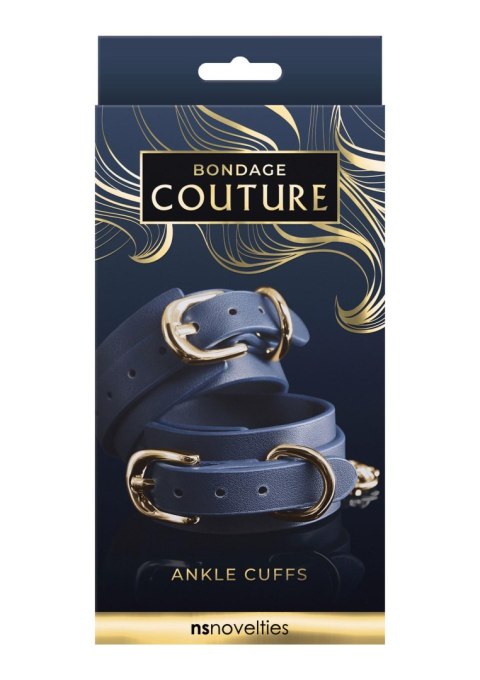 Bondage Couture Ankle Cuff Blue