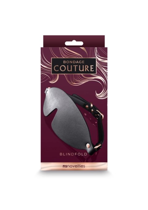 Bondage Couture Blind Fold Black