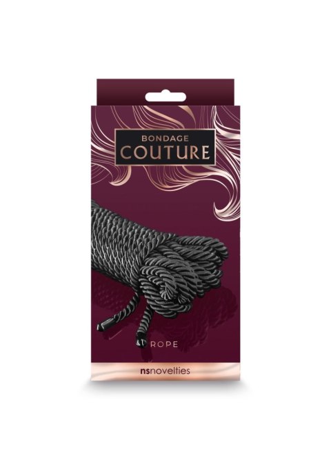 Bondage Couture Rope Black