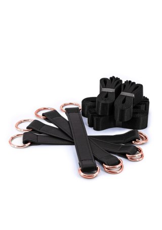 Bondage Couture Tiedown Straps Black