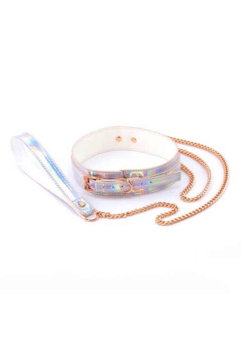 Cosmo Bondage Collar & Leash Multicolor